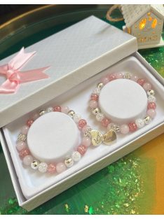 Anya - lánya karkötő szett dobozban I.