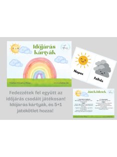 Időjárás kártyák, játékötletek - PDF