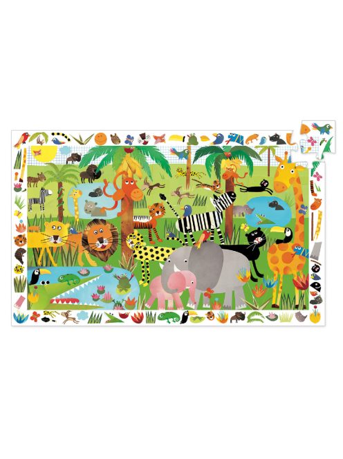 Megfigyeltető puzzle - Dzsungel, 35 db-os - Jungle