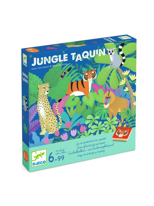 Djeco társasjáték - Csibészke - Jungle Taquin
