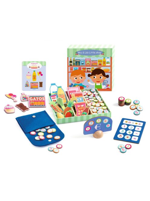 Djeco szerepjáték - Mia és Leó boltocskája - Mia and Léo little shop