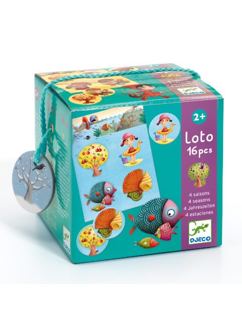 Djeco képes lottó - Négy évszak - 4 seasons