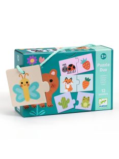   Djeco párosító puzzle - Színpárosító, 24 db-os - Colours