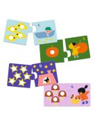 Djeco párosító puzzle - Számpárosító, 24 db-os - First figures