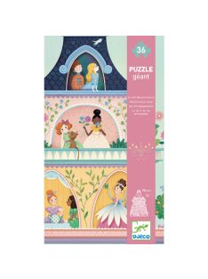   Djeco óriás puzzle - A hercegnők kastélytornya, 36 db-os - The princess tower