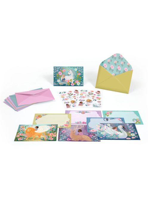 Djeco: Lovely Paper Meghívó készlet - Csodálat egy napra - Marvelous creatures