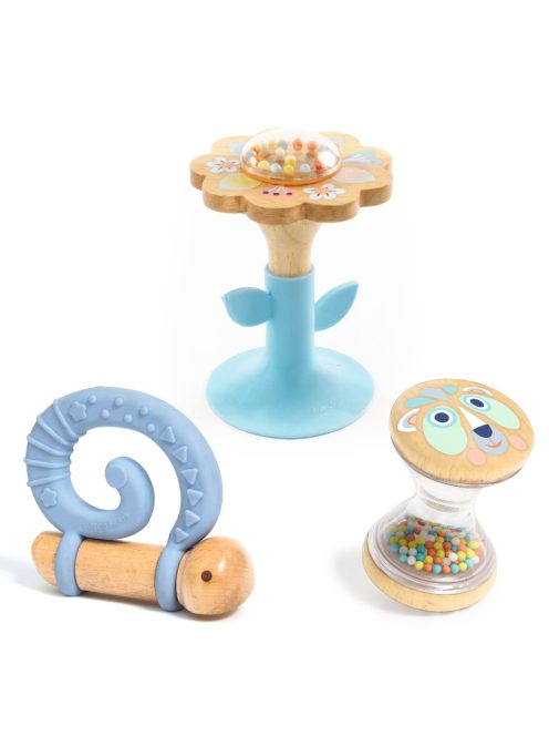 Djeco bébi látogató készlet - Első csörgő készlet - BabyGifti