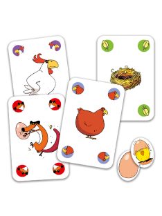 Djeco Kártyajáték - Csip-csip - Piou Piou