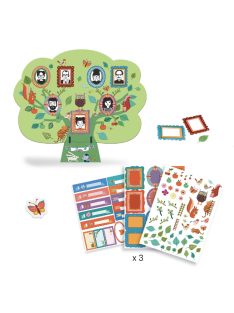   Djeco: Design by Készítsd magad! - Családfám - A family tree to create - FSC MIX