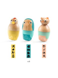 Djeco - Gyurmázó nyomhengerlő - Myplastirollers