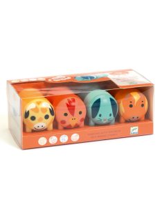   Djeco - Design by Nyomdakészlet - Kiskezes - Stamps for little ones - Farm animals