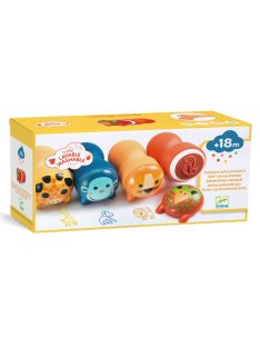   Djeco - Design by Nyomdakészlet - Szafari - Stamps for little ones - Safari animals