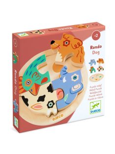   Djeco Formaillesztő, formaberakó - Kutyus körtánca - Rondo Dog