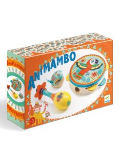 Játékhangszer készlet - Tambourine, maracas, castanet