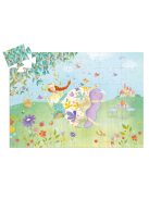 Djeco Formadobozos puzzle - Tavasz hercegnő, 36 db-os - The princess of spring 