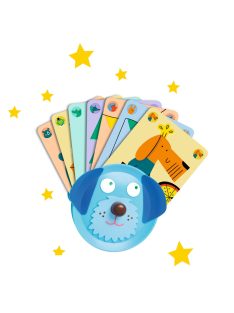 Djeco Kártyatartó - Pici kézi kutyus - Card holder