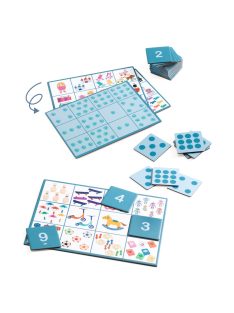 Djeco Fejlesztő játék - Számos bingó - Numero Bingo