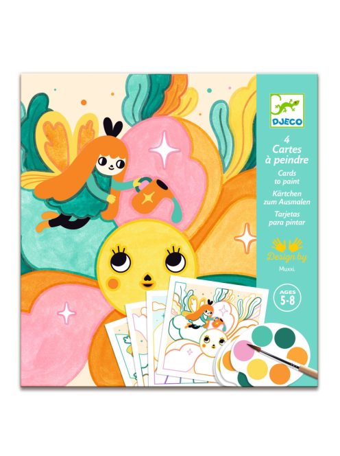Djeco: Design by Palettafestés - Varázskert - Magical garden