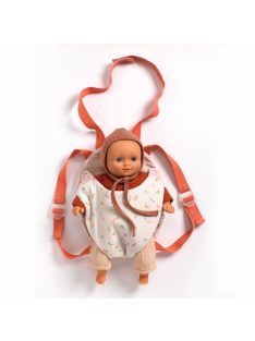   Djeco: Pomea Babahordozó - Levendula - Baby carrier Lavender