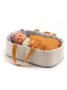 Djeco: Pomea Mózeskosár - Kékeske - Bassinet Blue Lines