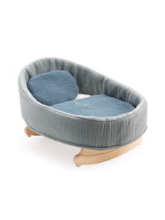  Djeco: Pomea Bölcső - Ringató kék álom - Rocking cradle Blue Dream