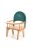 Djeco: Pomea Babaetetés - Etetőszék játékbabáknak - Baby chair