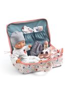 Djeco: Pomea Játékbaba kiegészítőkkel - Vani bőröndje - Vanille's suitcase