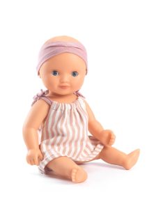 Djeco: Pomea Játékbaba - Szilva, 32 cm - fürdethető