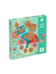 Djeco: Fejlesztő játék - Kitapintó - Tactil Bzzz