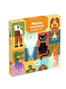   Djeco Társasjáték - Párkereső párbaj - Memo Mix and match