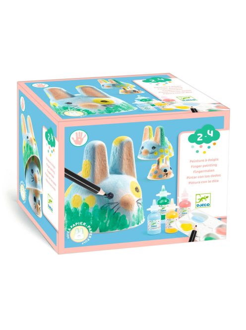 Djeco: Design by Ujjfestés - 3 nyuszi 3D-ben - Bunny Trio