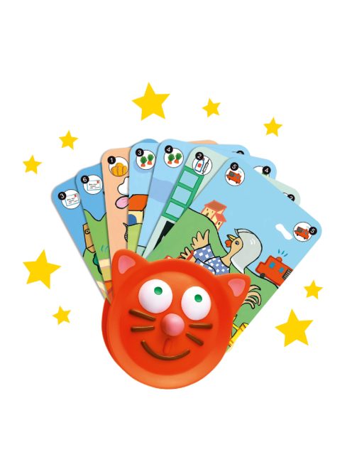 Djeco Kártyatartó - Pici kézi cica - Card holders