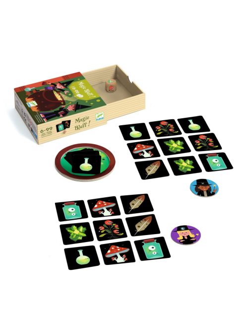Djeco Blöff Bűbáj – Magic Bluff blöffölős kockajáték