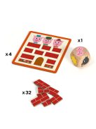 Djeco Koca kocka – Toc Toc Bricks házépítő társasjáték