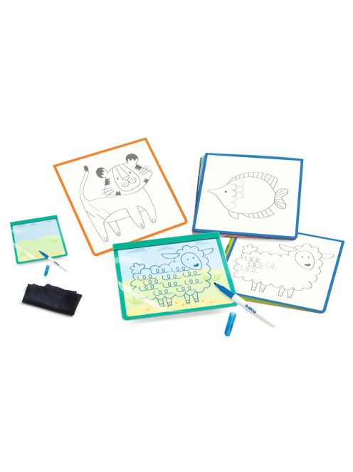 Djeco: Eduludo Animographe állatmintás vonalvezető játék