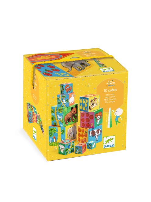 Toronyépítő kocka - Barátok - 10 my friends blocks