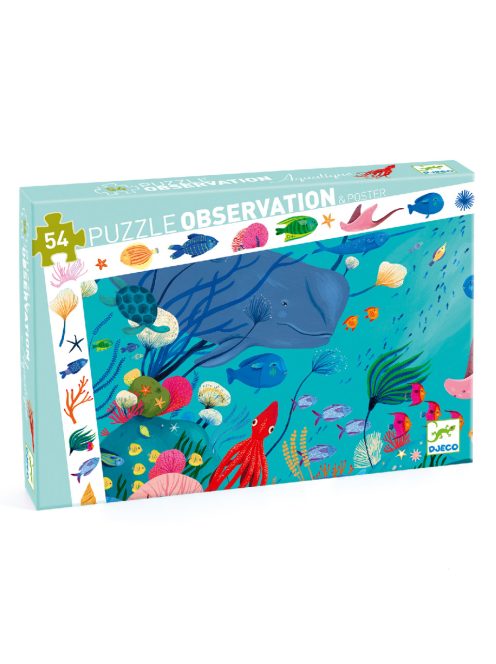 Megfigyeltető puzzle - Tengerben, 54 db-os - Aquatic
