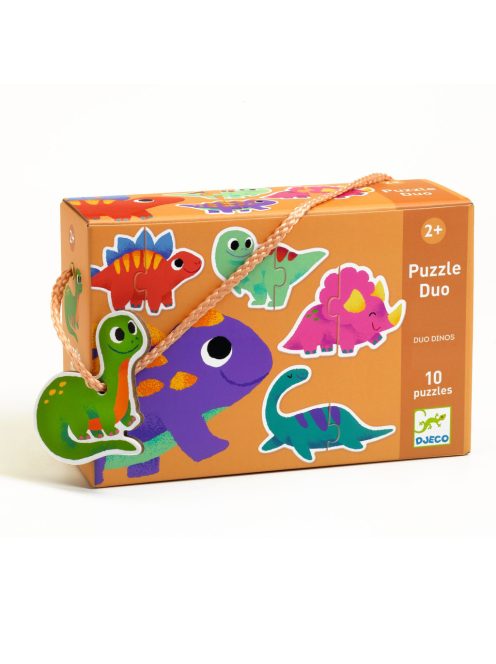 Párosító puzzle - Dinócskák - Duo Dinos