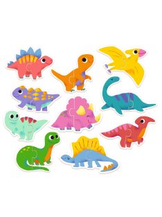 Párosító puzzle - Dinócskák - Duo Dinos