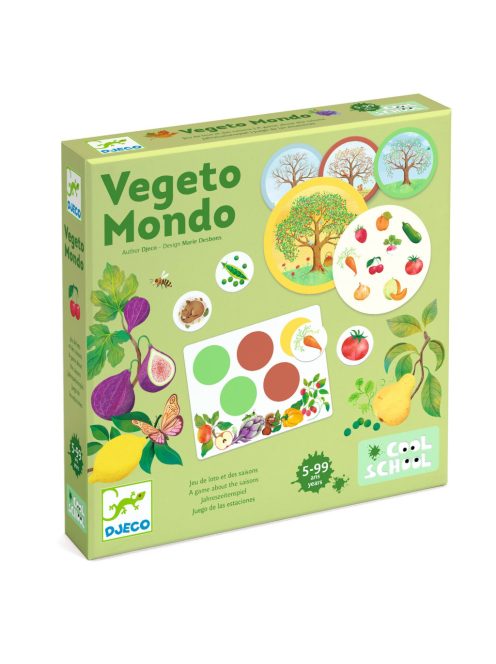 Djeco képes lottó - Évszakok - Vegeto Mondo
