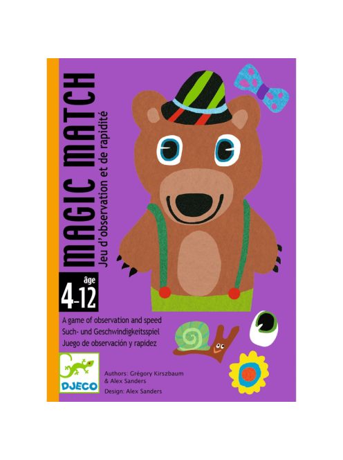 Djeco kártyajáték - ArcHarc - Magic Match