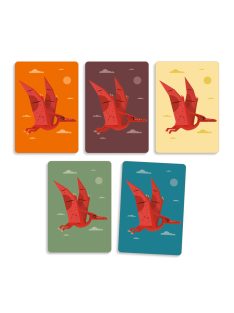 Djeco kártyajáték - Dínók nyomában - Dino Draft