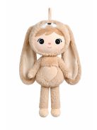 Névre szóló plüss nyuszi - 50 cm - bézs