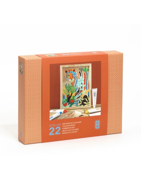 Műterem 22 - Színkeverés, Tigris - Atelier 22, Colour Mixing