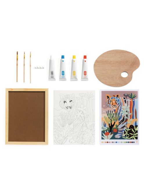 Műterem 22 - Színkeverés, Tigris - Atelier 22, Colour Mixing