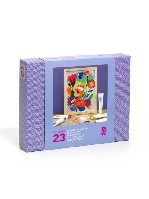 Műterem 23 - Színkeverés, Csendélet - Atelier 23, Colour Mixing