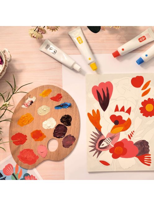 Műterem 23 - Színkeverés, Csendélet - Atelier 23, Colour Mixing