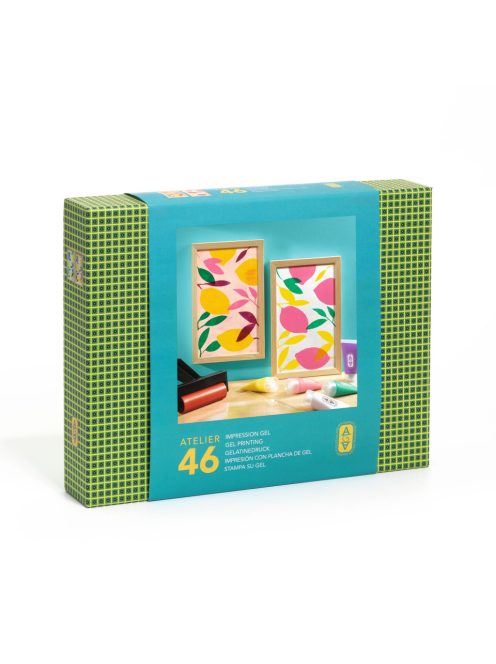 Műterem 46 - Gélnyomtatás, Színtár - Atelier 46, Gel Printing
