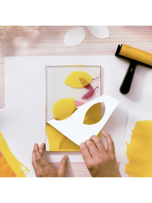 Műterem 46 - Gélnyomtatás, Színtár - Atelier 46, Gel Printing