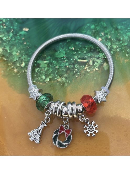 Karácsonyi karperec - koszorú